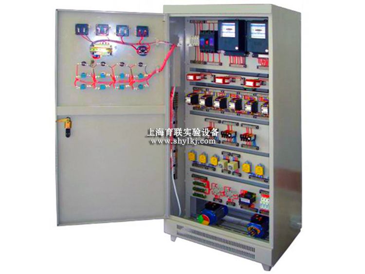 SHYL-WX01电机控制及仪表照明电路实训考核装置（柜式、双面）