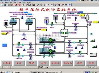 楼宇冷冻监控系统实训装置